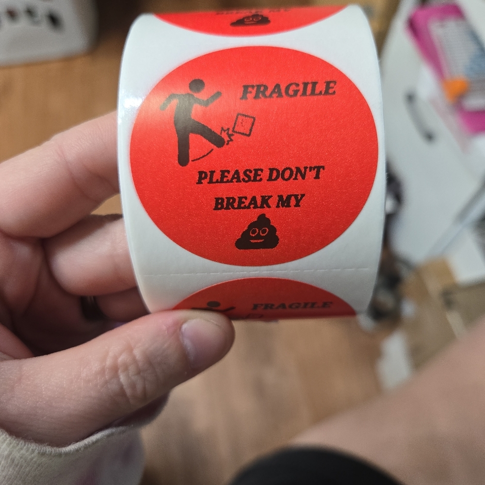 BUY NOW! 100 Thermal Stickers Available in Different Colors 2"Round QRCODE - Picture 14 of 16